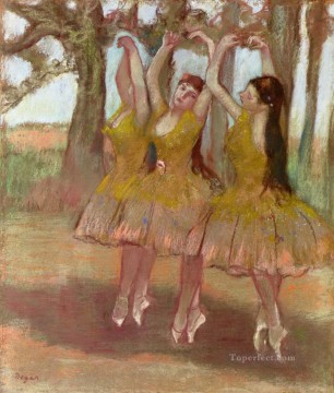 una danza griega 1890 Edgar Degas Pinturas al óleo